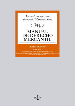 Manual de derecho mercantil