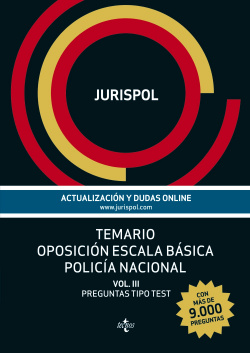 Temario oposición escala básica policia nacional