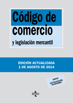 Código de comercio 2014