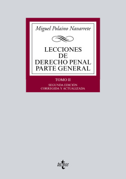 Lecciones de derecho penal parte general