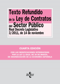 Texto refundido de la ley de contratos del sector público