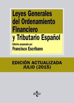 LLeyes generales del ordenamiento financiero y tributario español