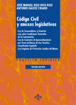 Código civil y anexos legislativos