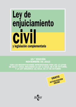 Ley de enjuiciamiento civil