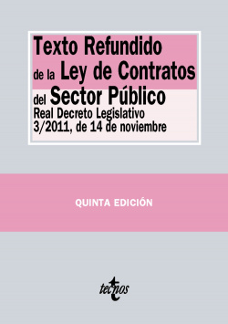 Texto refundido de la Ley de contratos del sector público
