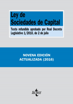 LEY DE SOCIEDADES DE CAPITAL 2016