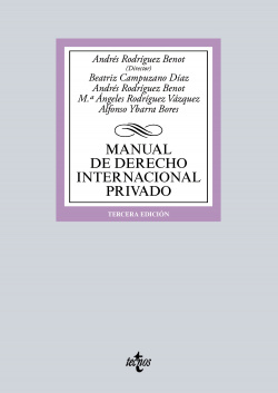 MANUAL DE DERECHO INTERNACIONAL PRIVADO