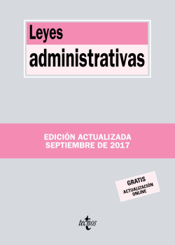 LEYES ADMINISTRATIVAS 2017