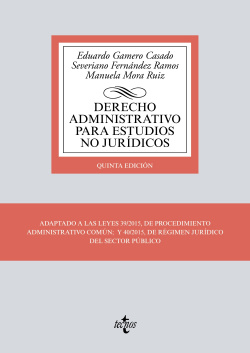 DERECHO ADMINISTRATIVO PARA ESTUDIOS NO JURIDICOS