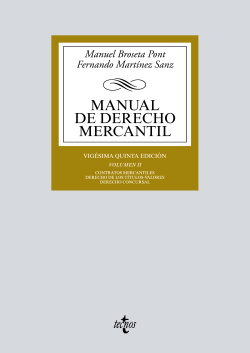 MANUAL DE DERECHO MERCANTIL