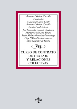 CURSO DE CONTRATO DE TRABAJO Y RELACIONES COLECTIVAS