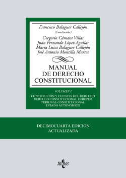 MANUAL DE DERECHO CONSTITUCIONAL I 2019