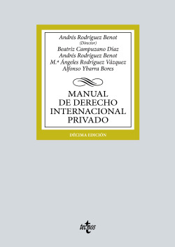 Manual de derecho internacional privado