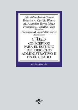Conceptos para el estudio del Derecho administrativo II en el grado