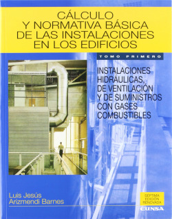 CÁLCULO Y NORMATIVA BÁSICA INSTALACIONES EN EDIFICIOS