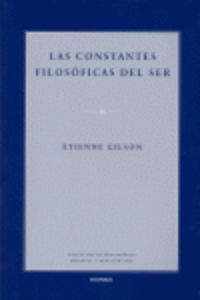 Las constantes filosoficas del ser