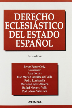 Derecho eclesiástico del estado español.(6ªED)