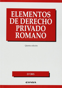 Elementos de derecho privado romano