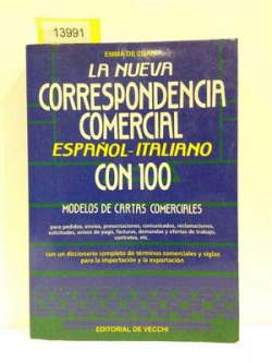 NUEVA CORRESPONDENCIA COMERCIAL ESPAñOL-ITALIANO