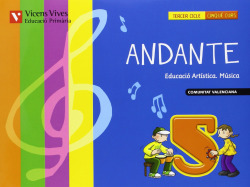 (VAL).(10).ANDANTE MUSICA 5E.PRIM.(+CD).VALENCIA