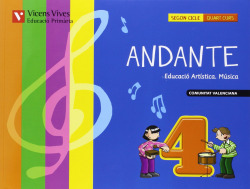 (VAL).(10).ANDANTE MUSICA 4T.PRIM.(+CD) VALENCIA