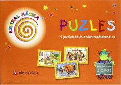 Puzles cuentos tradicionales 3 años. Espiral mágica