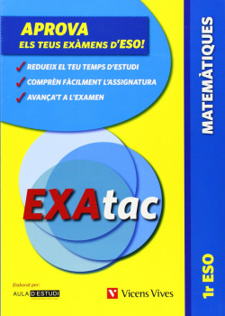 Exatac 1 Matematiques. Exercicis Per Aprovar Els