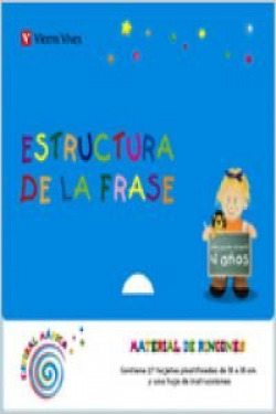 ESTRUCTURA DE LA FRASE 4 AÑOS.(JUEGOS DIDACTICOS)