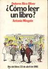 COMO LEER UN LIBRO