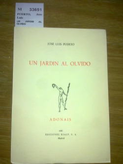 Un jardín al olvido