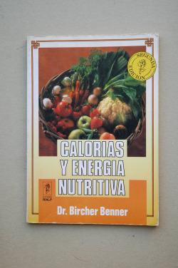 CALORIAS Y ENERGIA NUTRITIVA