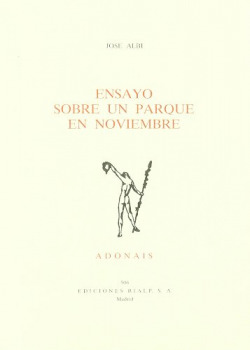 Ensayo sobre un parque en noviembre