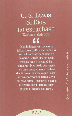 Si Dios no escuchase