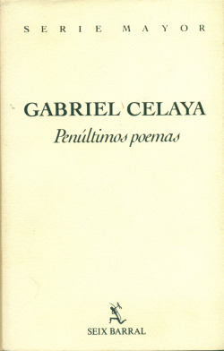 PENULTIMOS POEMAS