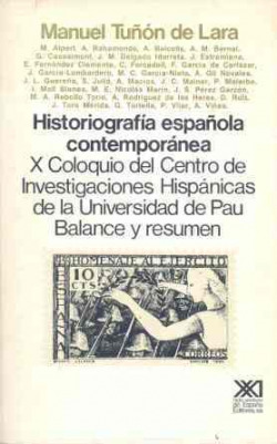 HISTORIOGRAFIA ESPAÑOLA CONTEMPORANEA