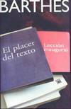 El placer del texto y Lección inaugural