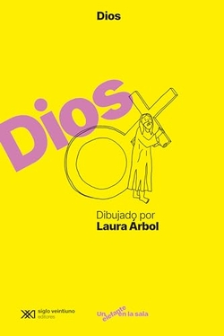 Dios dibujado por Laura Árbol