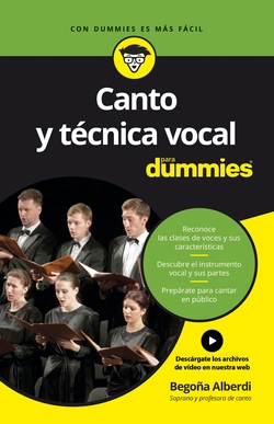 CANTO Y TÈCNICA VOCAL PARA DUMMIES
