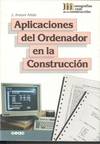 APLICACIONES DEL ORDENADOR EN LA CONSTRUCCION