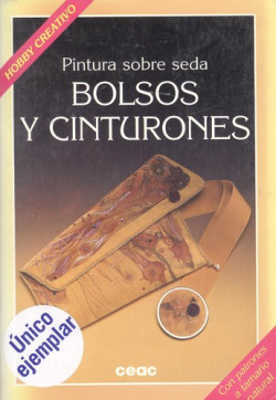 Pintura sobre seda: bolsos y cinturones