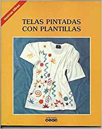 Telas Pintadas con Plantillas.