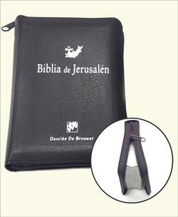 biblia de jerusalen modelo bolsillo con cremallera