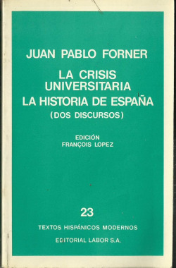 DISCURSO SOBRE LA HISTORIA DE ESPAÑA (T. H. M. 23)