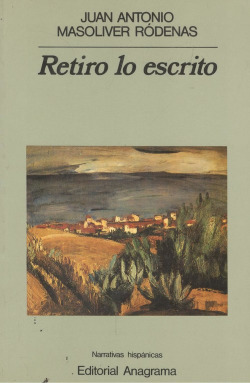Retiro lo escrito