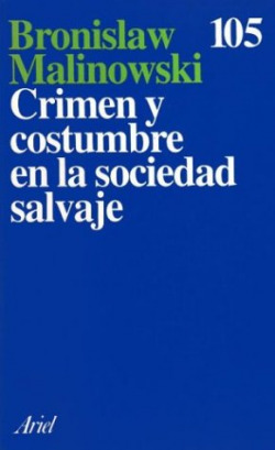 Crimen y costumbre en la sociedad salvaje
