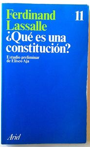 ¿QUE ES UNA CONSTITUCIÓN?