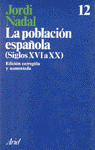 LA POBLACION ESPAÑOLA