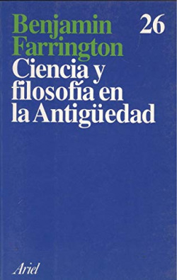 CIENCIA Y FILOSOFíA EN LA ANTIGüEDAD