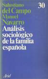 ANALISIS SOCIOLOGICO DE LA FAMILIA ESPAÑOLA