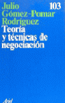 TEORIA Y TECNICAS DE NEGOCIACION